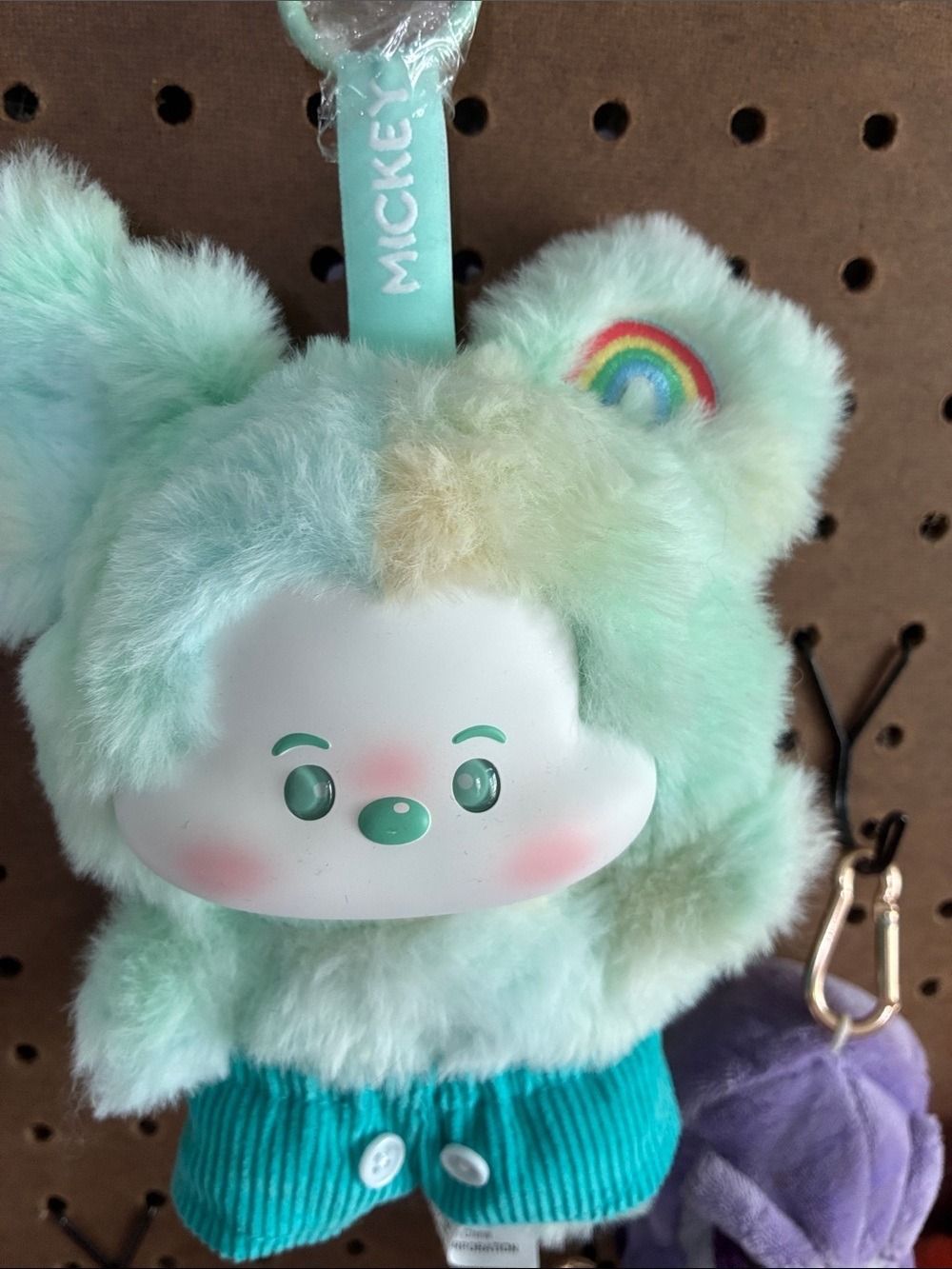Mint Cloud Plush Character with Teal Shorts - Kids Toys - Picture 2 of 3